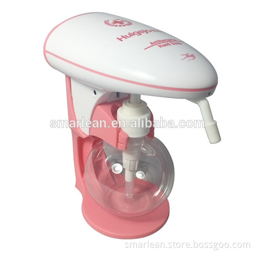 Automatic alcohol hand-free water-free hand wash dispenser